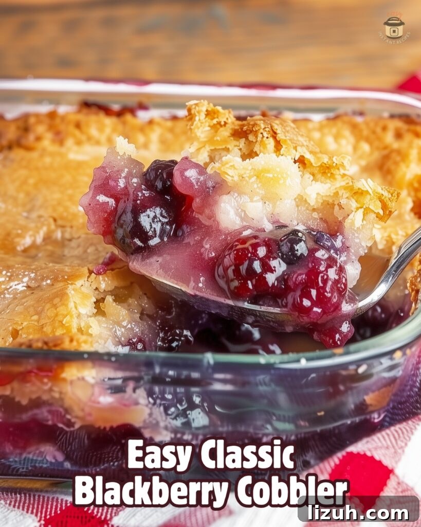 Old Fashioned Blackberry Cobbler: A Taste of Tradition