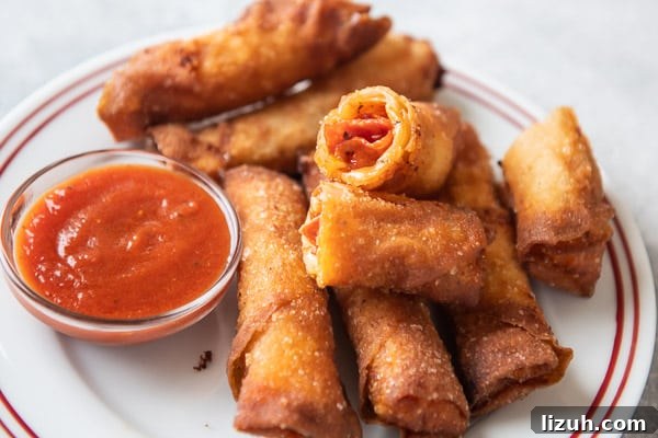 Serve Egg Rolls with Dipping Sauce