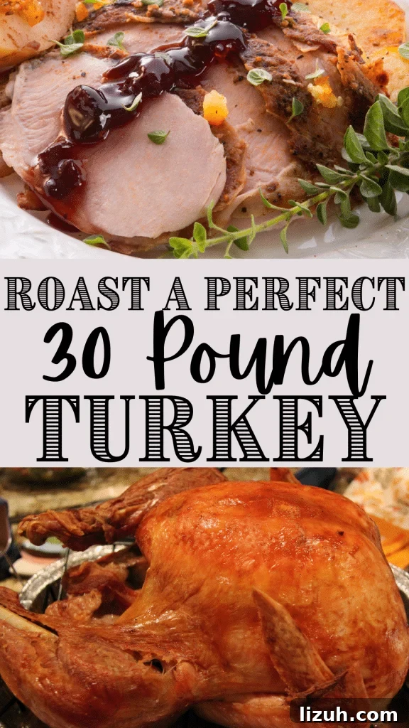 turkey breast cut up and whole turkey roasted with text