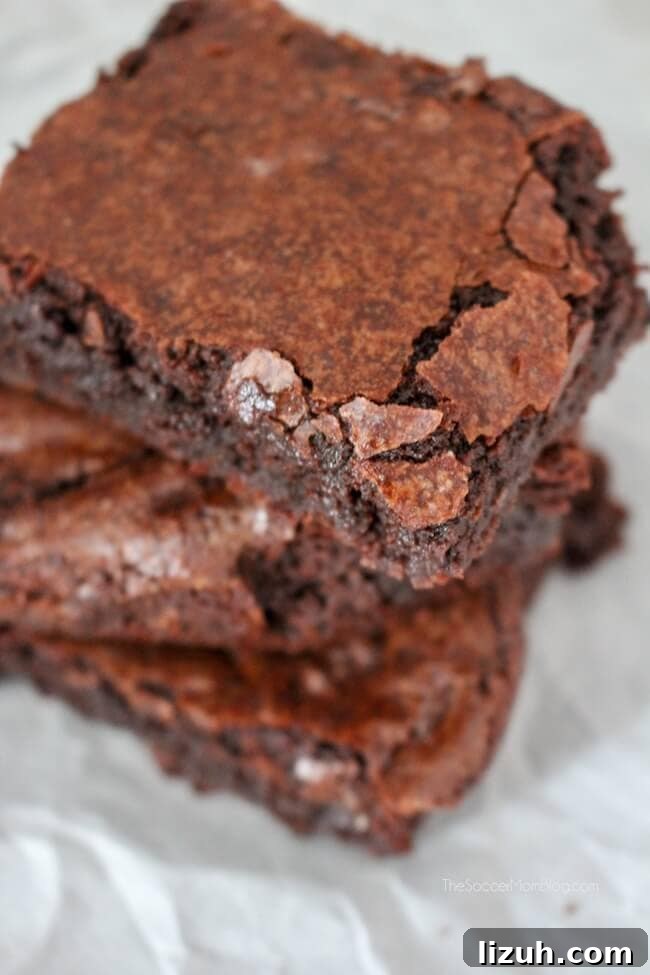Texas Sheet Cake Cookies Recipe — Decadent Chocolate Cookie Bars 11 These truly are absolutely perfect fudge brownies from scratch! Click for video recipe tutorial and step-by-step photo instructions.