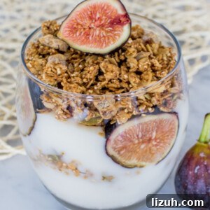 Fig Granola Parfait
