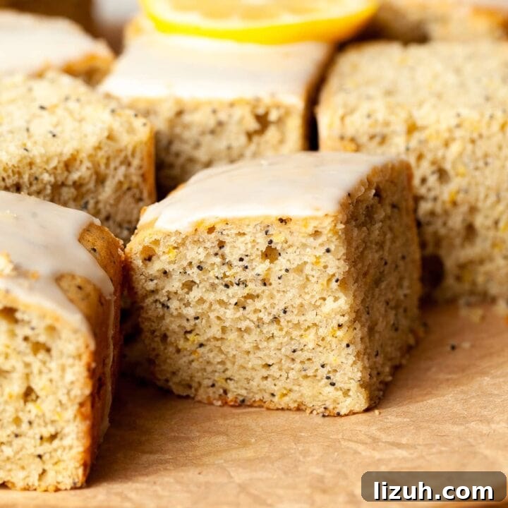This gluten-free Lemon Poppy Seed Cake is bright, tender, and topped with a sweet-tangy lemon glaze—perfect for any occasion or a cozy afternoon treat!