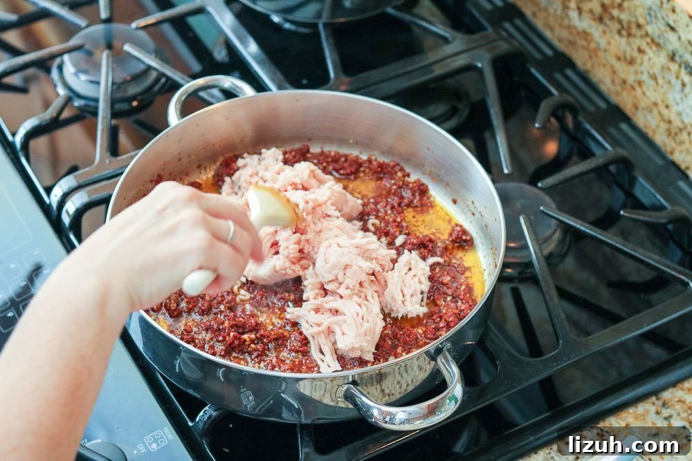 Sun-Dried Tomato Chicken Pasta with Garlic and Parmesan 9 img 2170 8