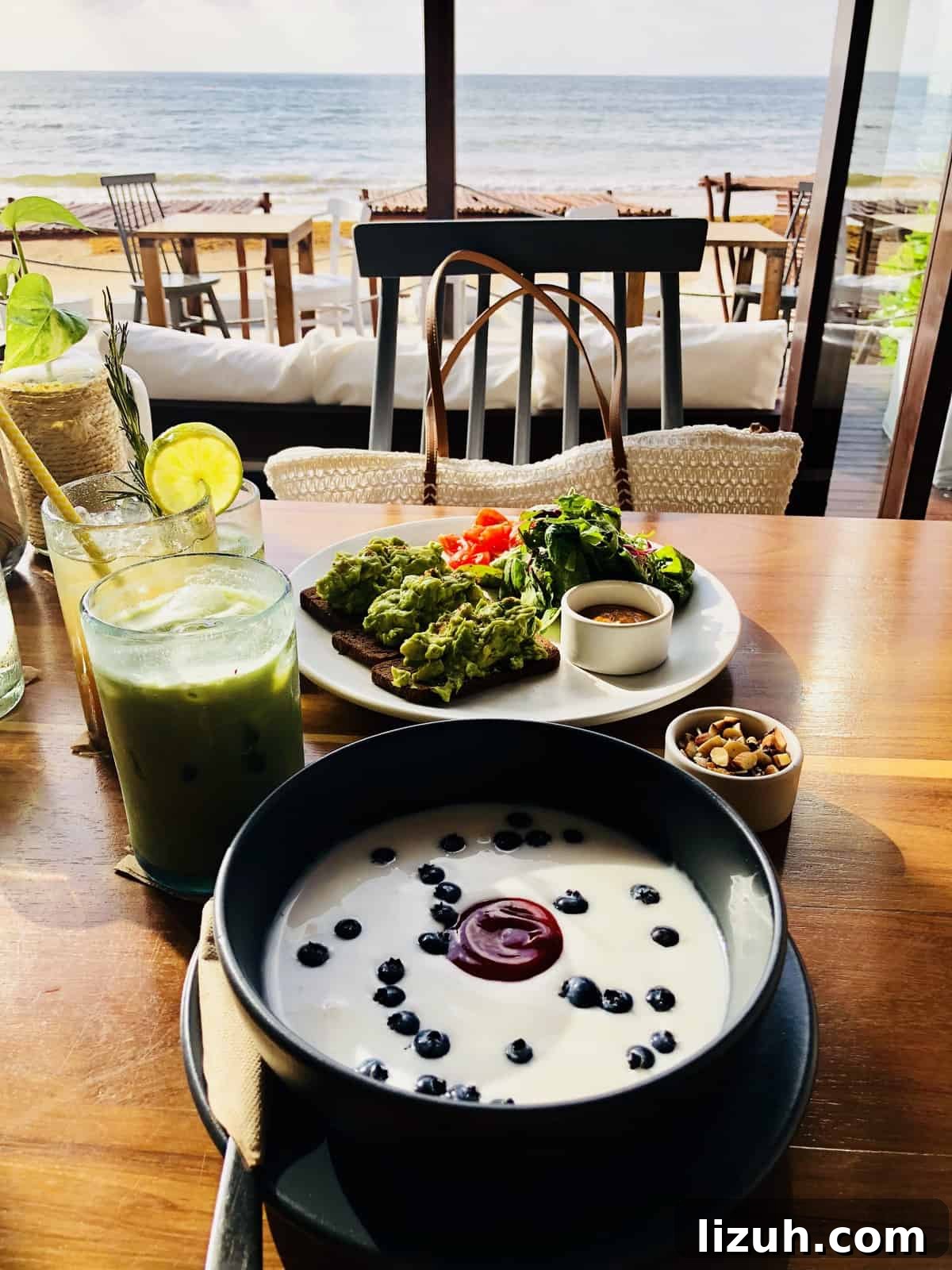 Tulum Travel Guide: Top Food, Where to Stay & Things to Do 9 A bowl of soup on a restaurant table, by the beach.