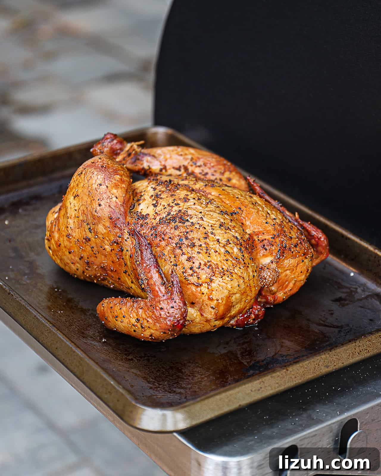 Smoked Whole Chicken BBQ main dish for a crowd