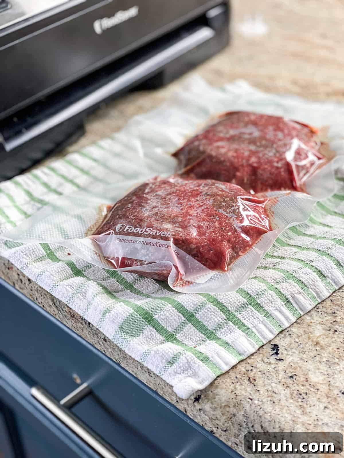Sous vide burgers