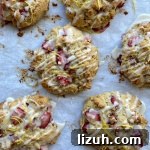 strawberry drop biscuits
