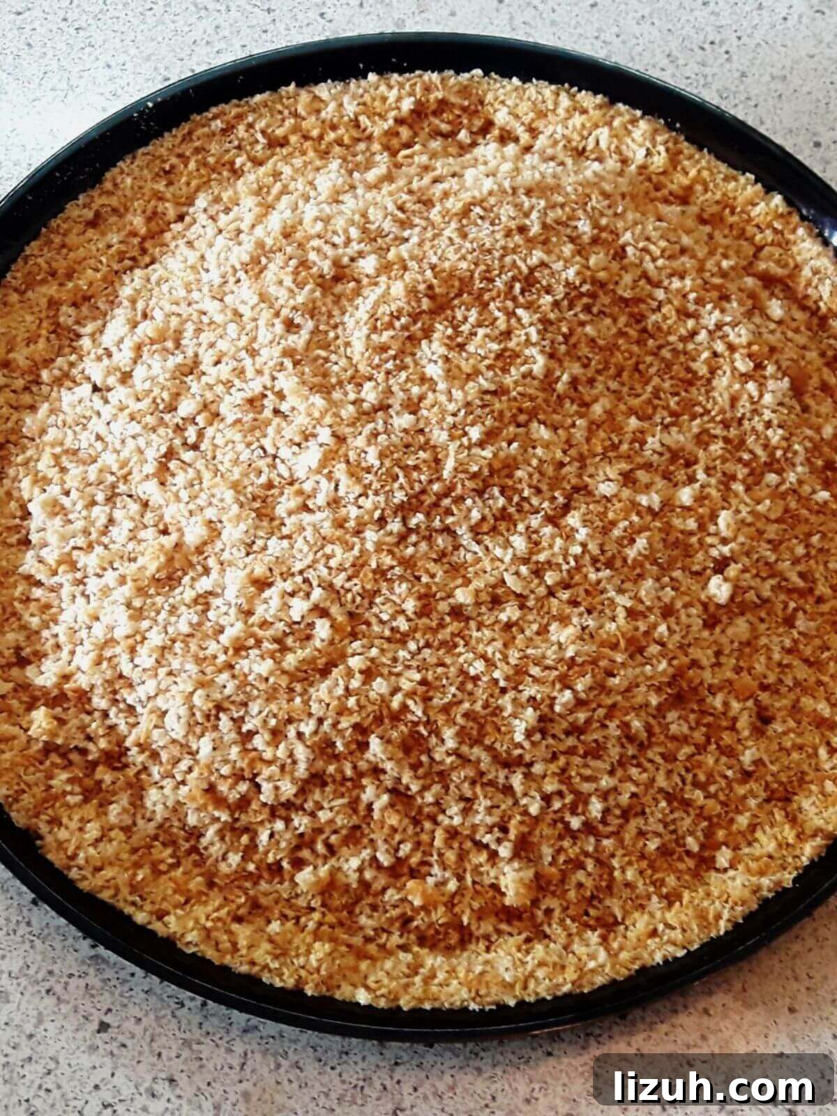 Homemade Breadcrumbs: Simple Methods for Fresh, Crispy Crumbs 2 close-up of homemade breadcrumbs on a black colored plate.