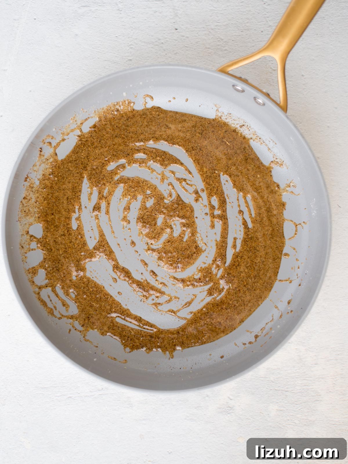 Authentic Homemade Enchilada Sauce Recipe for Rich Flavor 4 seasoned roux in a skillet