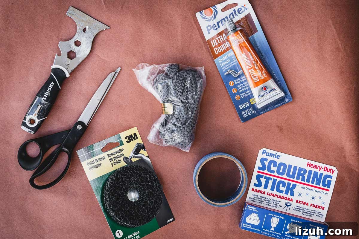 big green egg rutland gasket supplies and tools