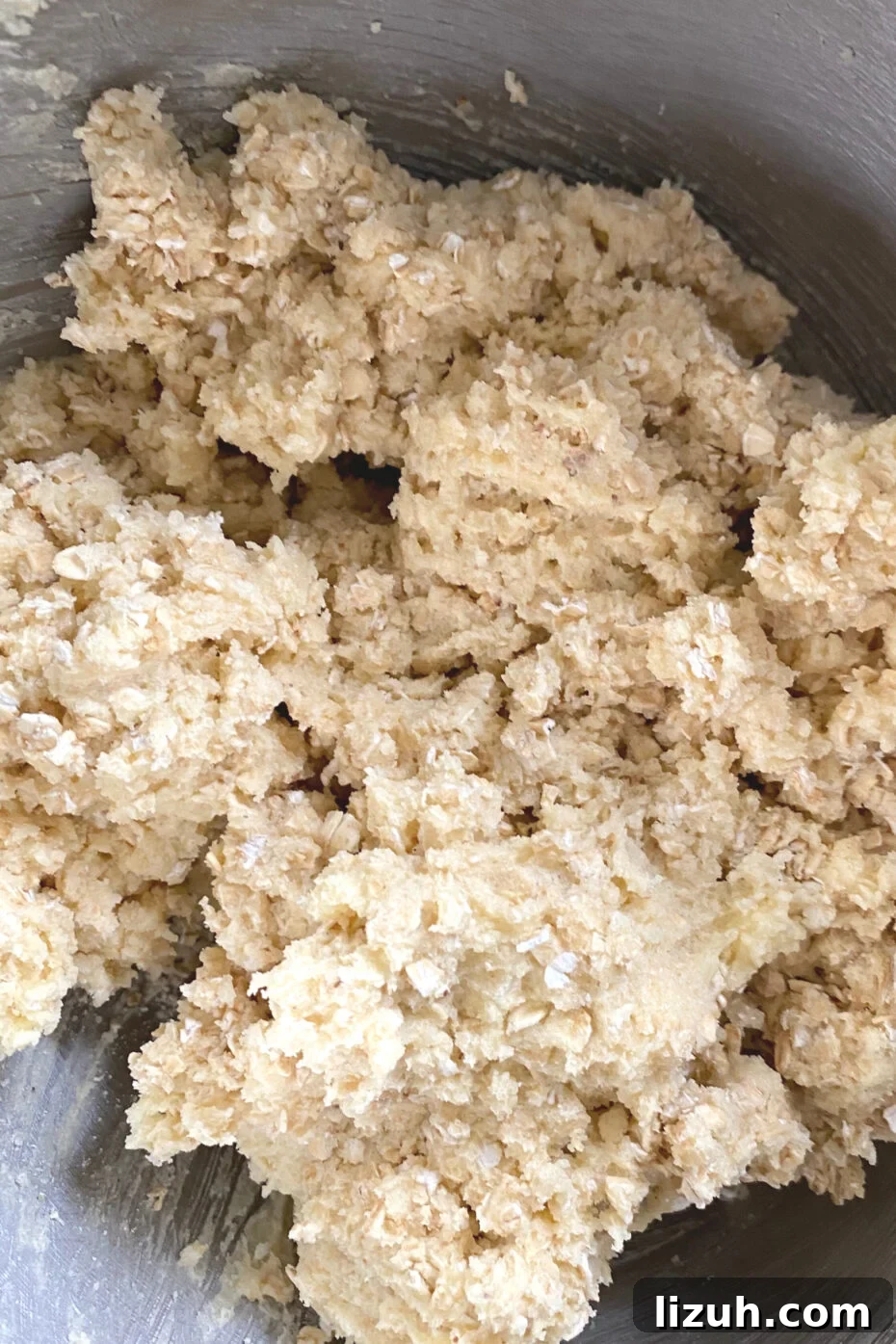 Cookie dough consistency