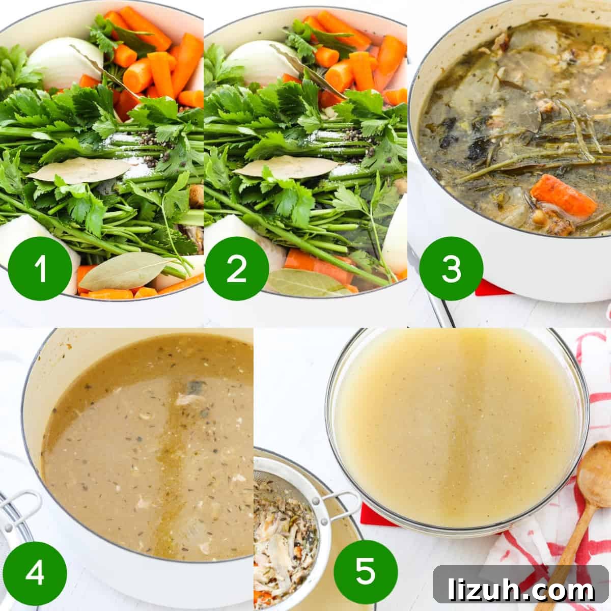 Homemade Chicken Bone Broth Recipe: Rich, Slow-Simmered Stock 6 img 2720 5