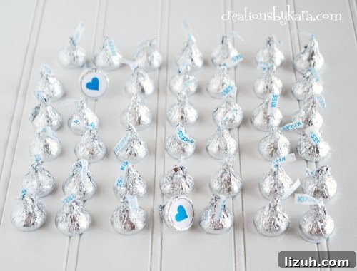 Valentine’s Chocolate Gift Baskets with Printable Tags 3 Valentine’s Day Matching Game