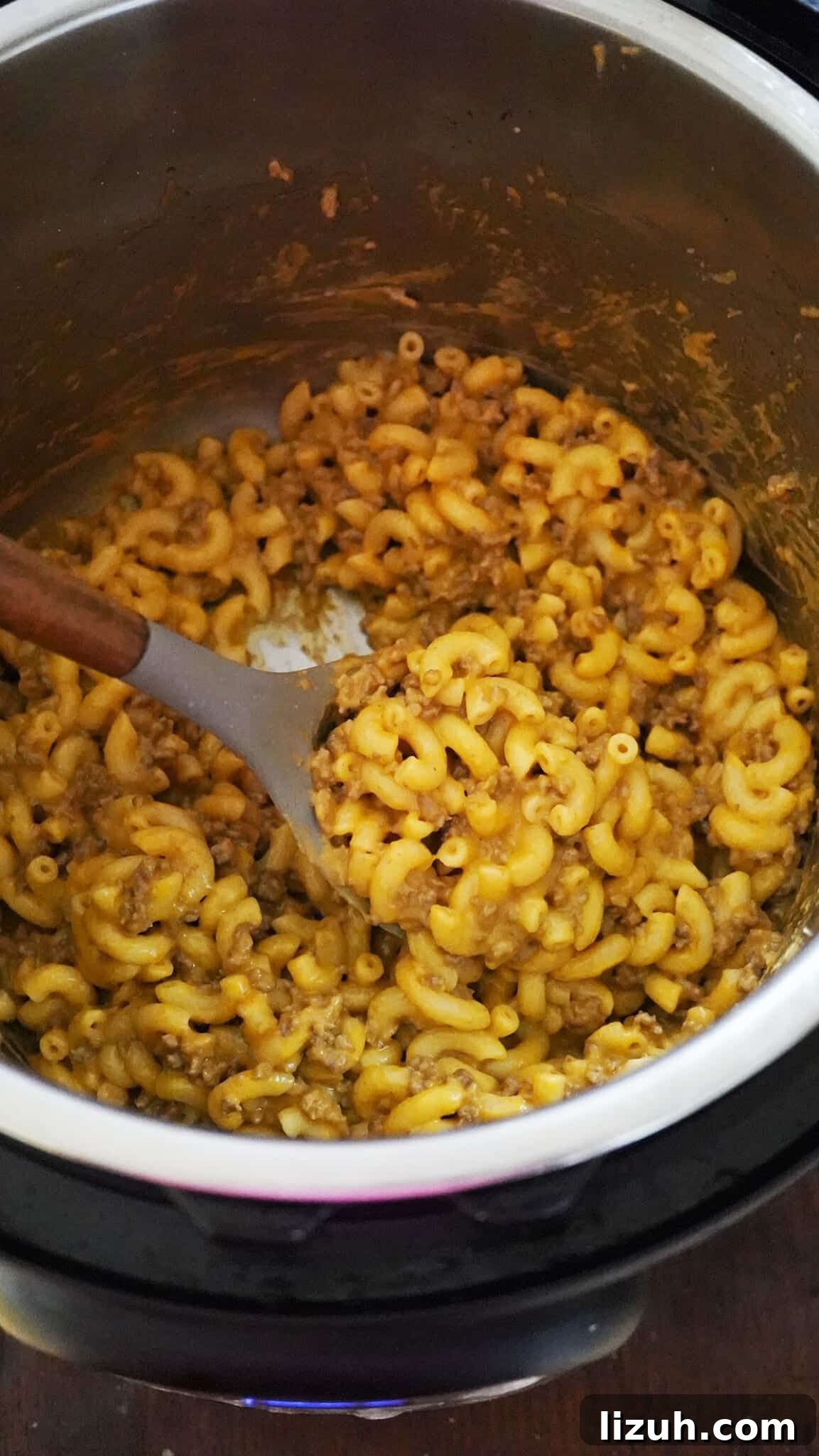 Creamy Instant Pot Mac and Cheese with Velveeta 2 Instant Pot Velveeta Cheese Burger Mac and Cheese