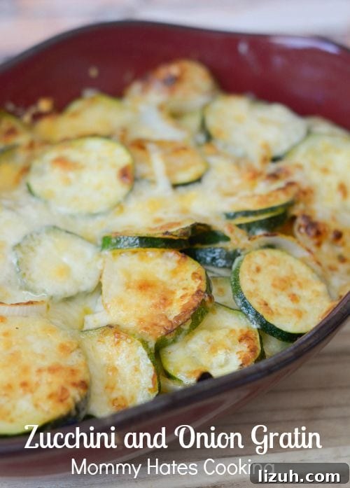 Zucchini & Onion Au Gratin