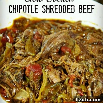 Slow-Cooker Chipotle Shredded Beef Recipe for Tacos and Burritos 10 slow cooked chipotle shredded beef