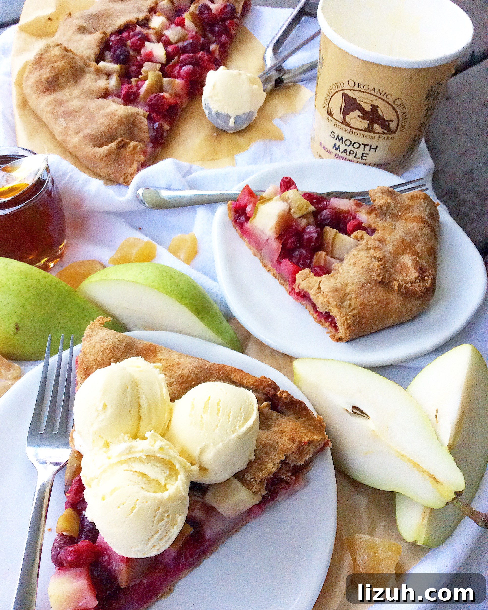Cranberry-Pear Tart with Cinnamon Whole Wheat Crust