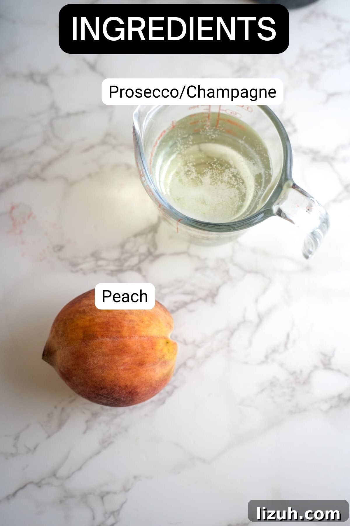 peach bellini ingredients