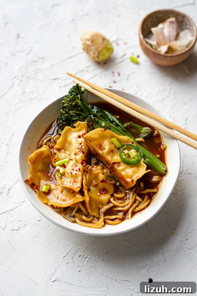 29 Authentic Vegan Chinese Recipes for Flavorful Plant-Based Meals 14 Gyoza Chilli Noodle Soup