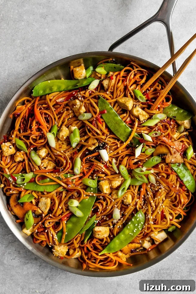 29 Authentic Vegan Chinese Recipes for Flavorful Plant-Based Meals 15 Vegan Lo Mein with Tofu