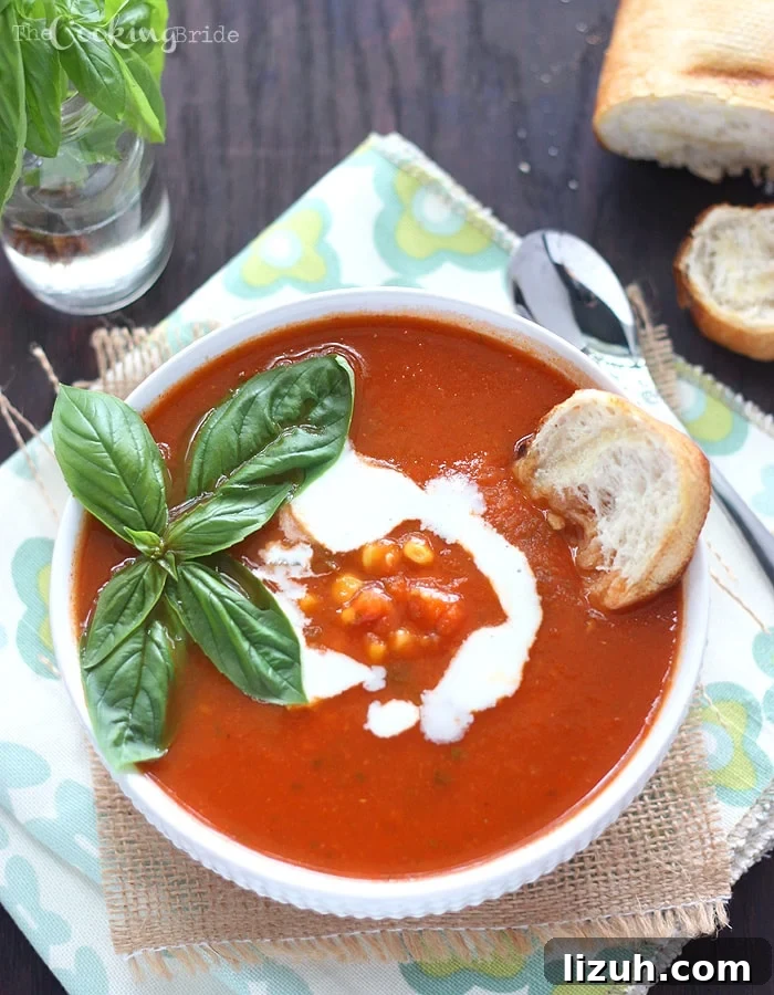 Back-to-School Dinner Ideas: Quick Family-Friendly Recipes 31 Corn and Tomato Basil Soup