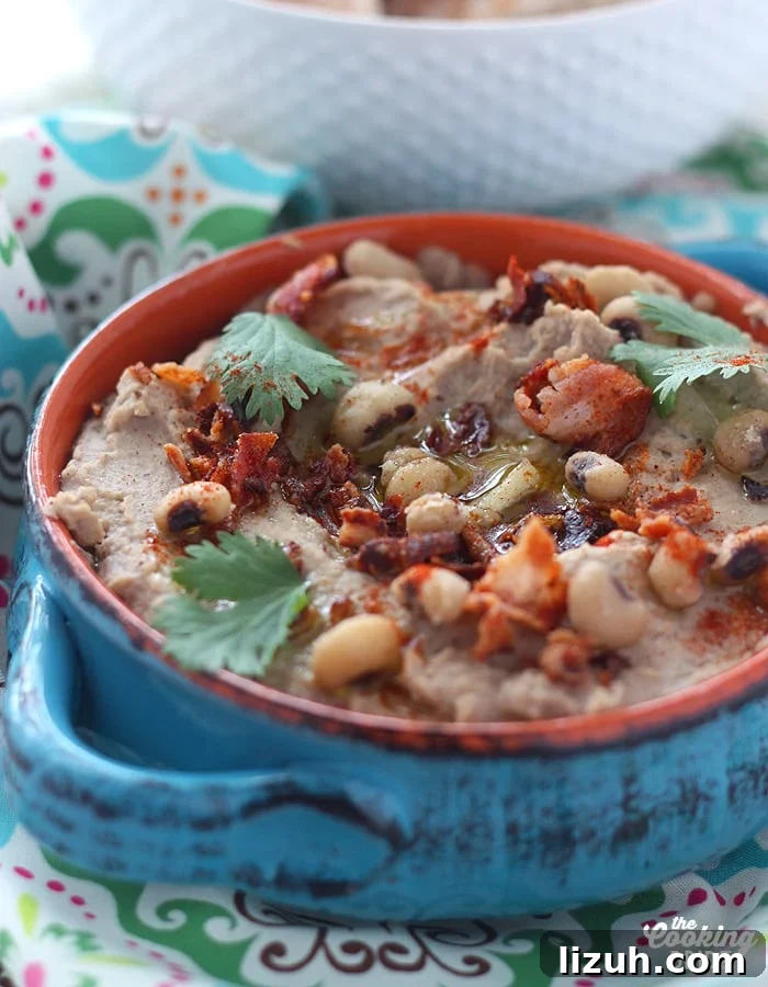 Back-to-School Dinner Ideas: Quick Family-Friendly Recipes 51 Bacon and Black Eyed Pea Hummus - CookingBride.com