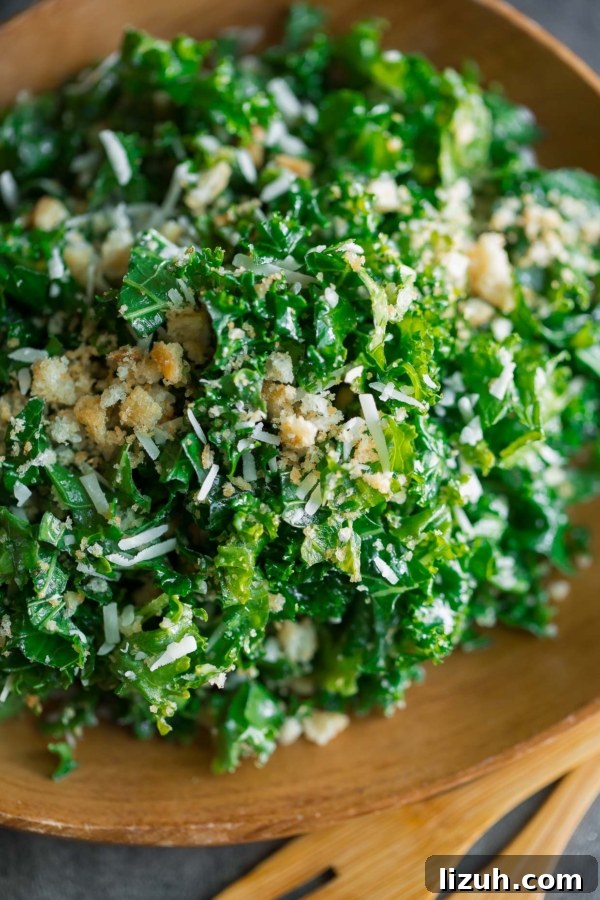 Savory Vegetarian Thanksgiving Menu Ideas for a Memorable Feast 16 Lemon Parmesan Kale Salad