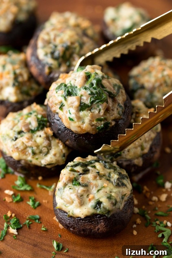 Savory Vegetarian Thanksgiving Menu Ideas for a Memorable Feast 6 Vegetarian Stuffed Mushrooms