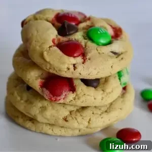 Christmas M&M Cookies Recipe: Festive, Chewy Holiday Cookies 13 Christmas M&M Cookies