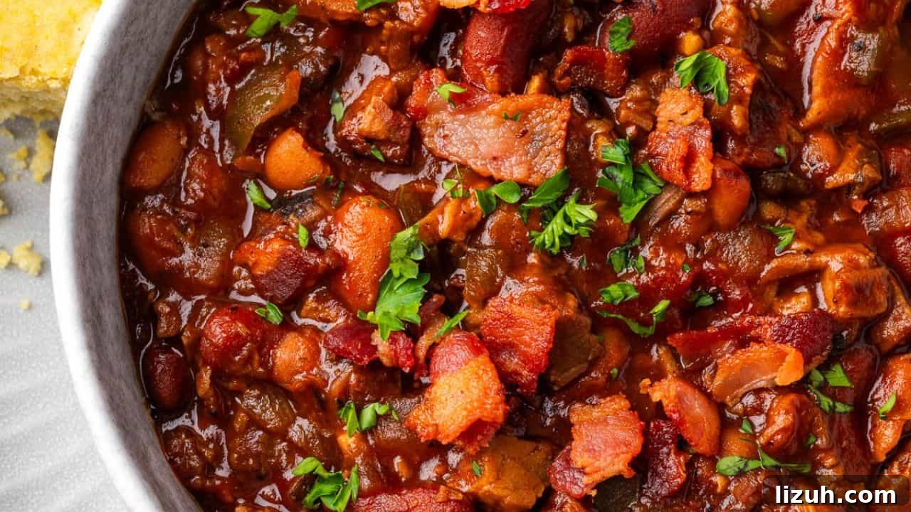 Chuck Wagon Brisket and Beans