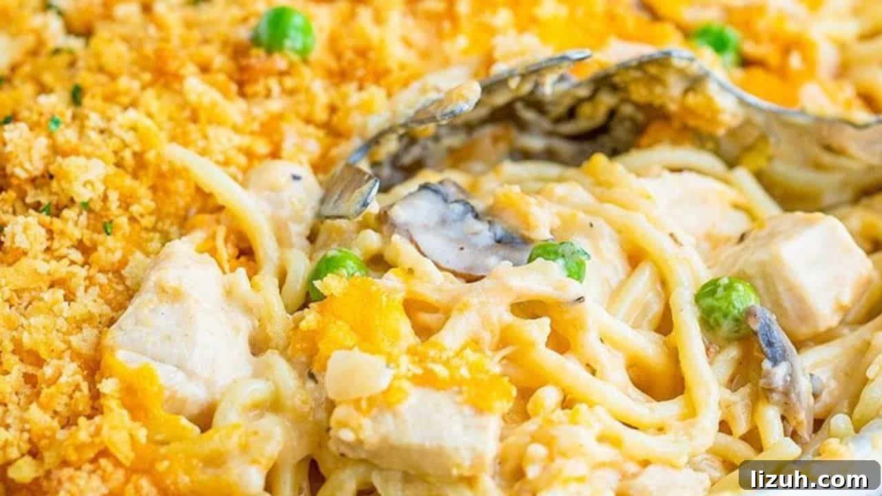 Turkey Tetrazzini Casserole