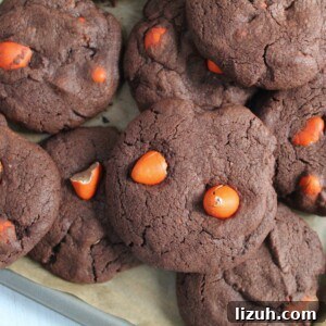 gluten free chocolate orange mini egg cookies recipe