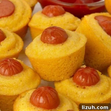 mini corn dog muffins