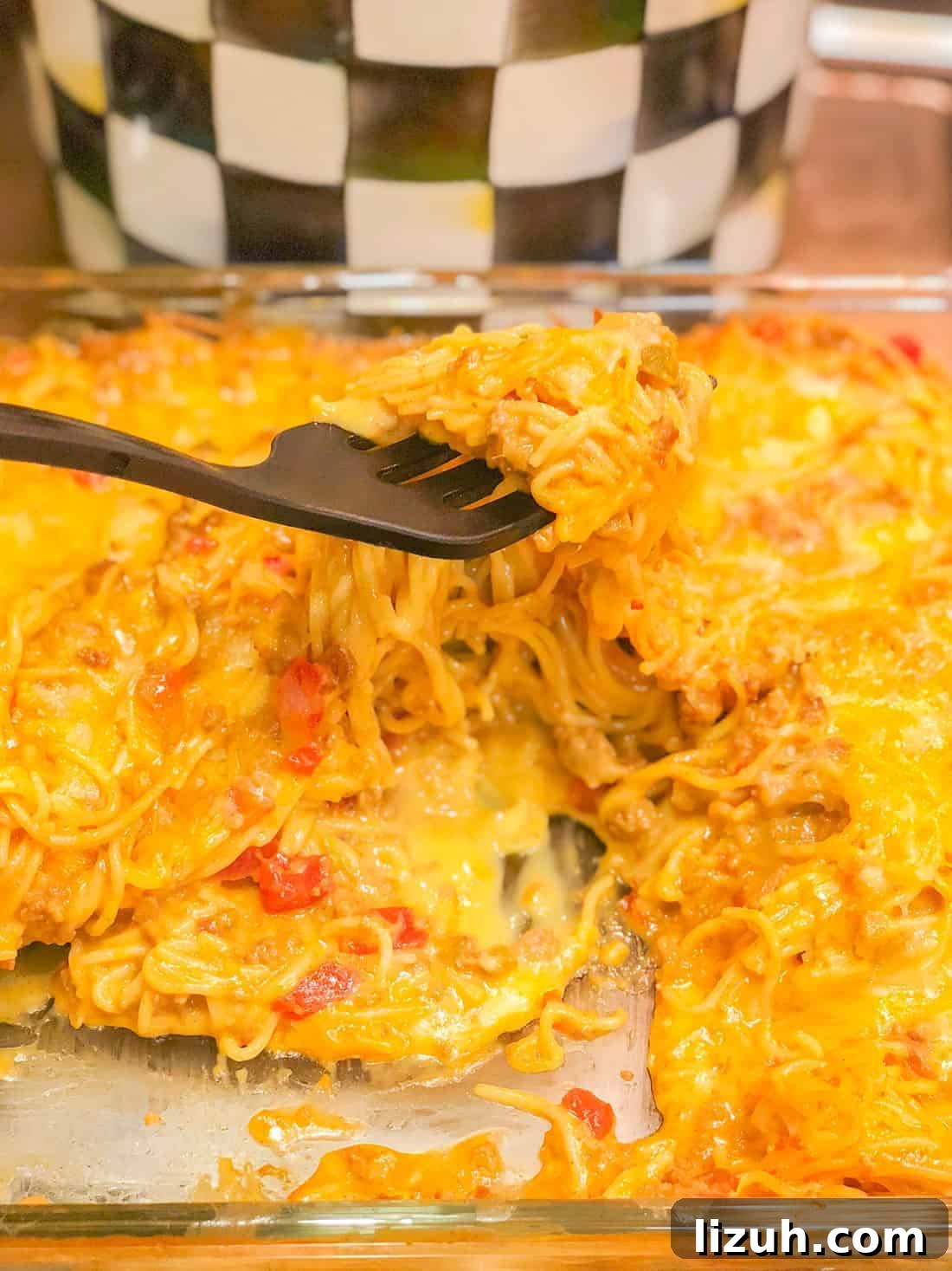 yummy fiesta spaghetti