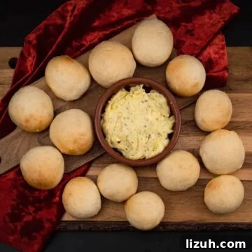Garlic butter and dough balls
