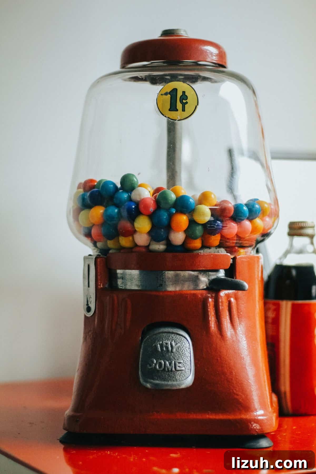 Gluten Free Candy gum in a gum dispenser