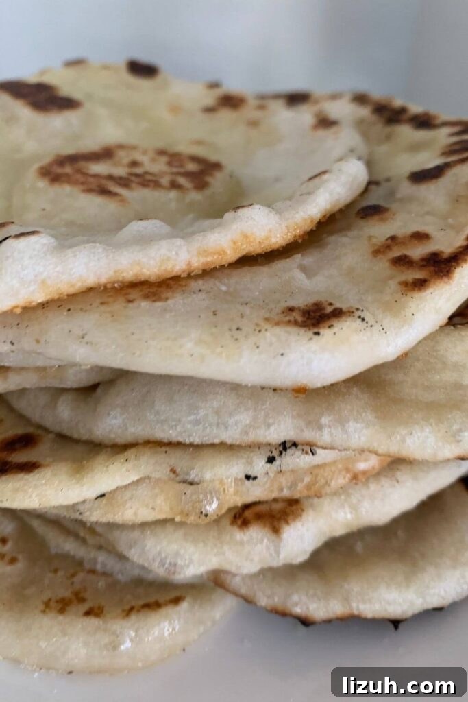 13 Must-Try Thermomix Sourdough Recipes You Can Make Today 17 Stack of sourdough flatbreads