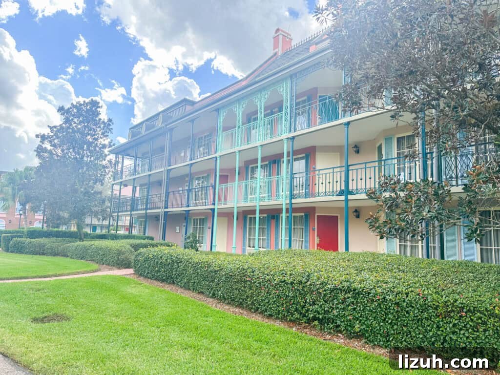 Disney's Port Orleans Resort – French Quarter: Guide & Tips 3 Hotel Rooms at Port Orleans French Quarter.