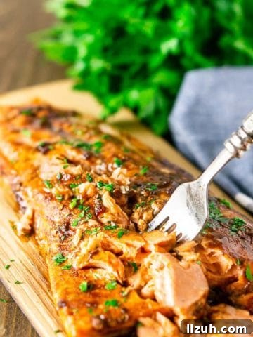 Grilled Maple Glazed Salmon
