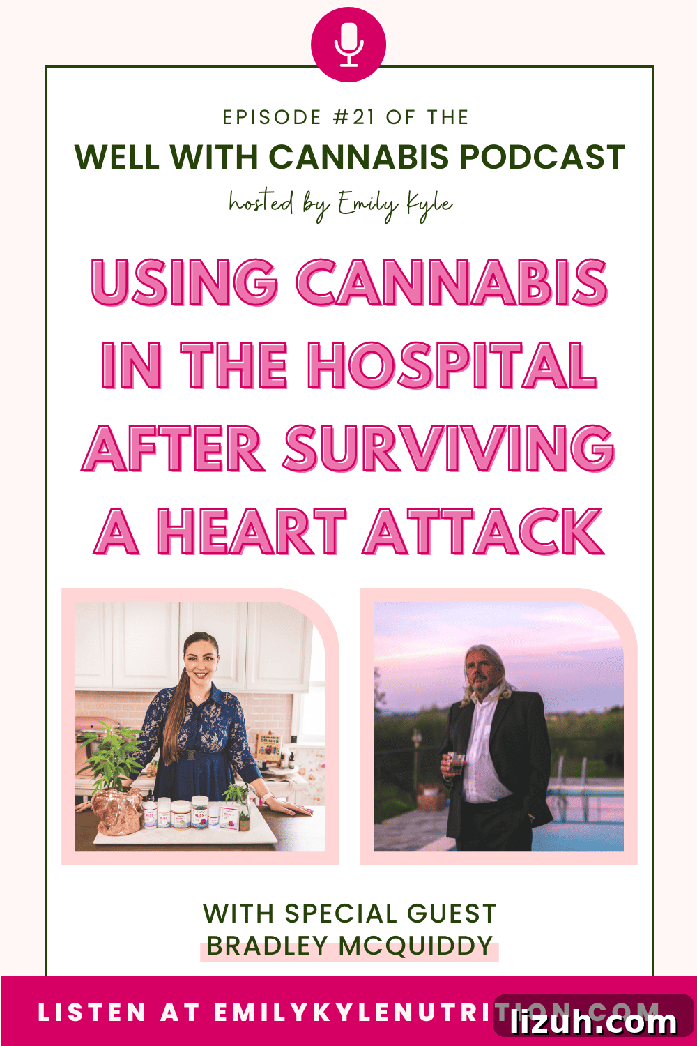 Cannabis Use in Hospital After Surviving a Heart Attack: What to Expect 2 A picture of Bradley McQuiddy a guest on the Well With Cannabis Podcast.