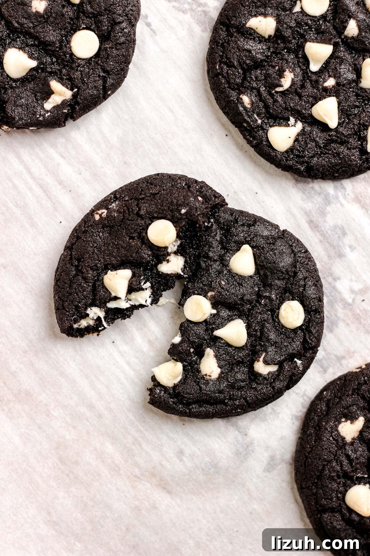 Stack of inside out cookies