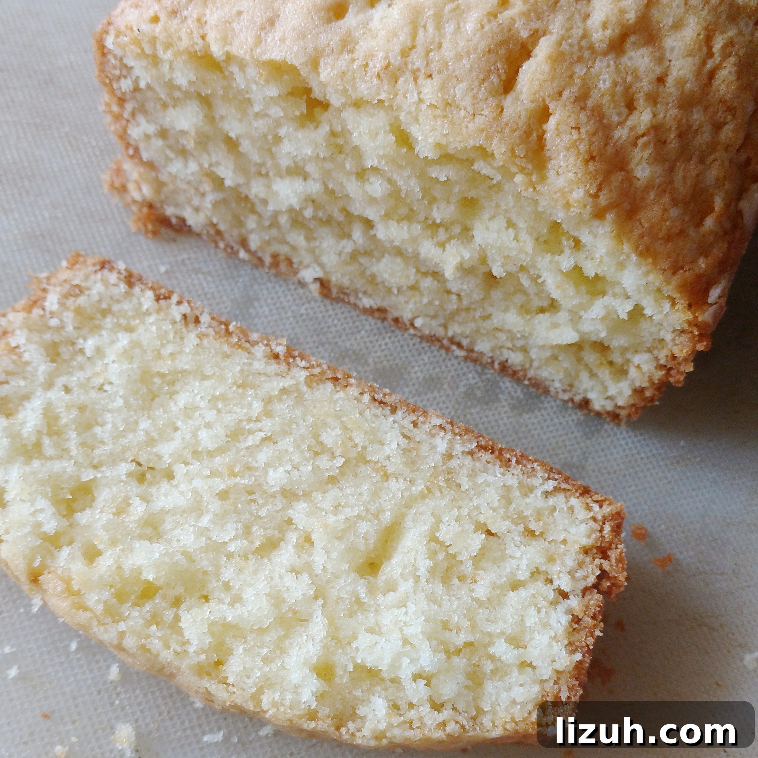 Ghee Cake Recipe: Moist Indian-Style Butter Cake 2 Ghee cake in pan