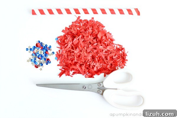 patriotic confetti sticks