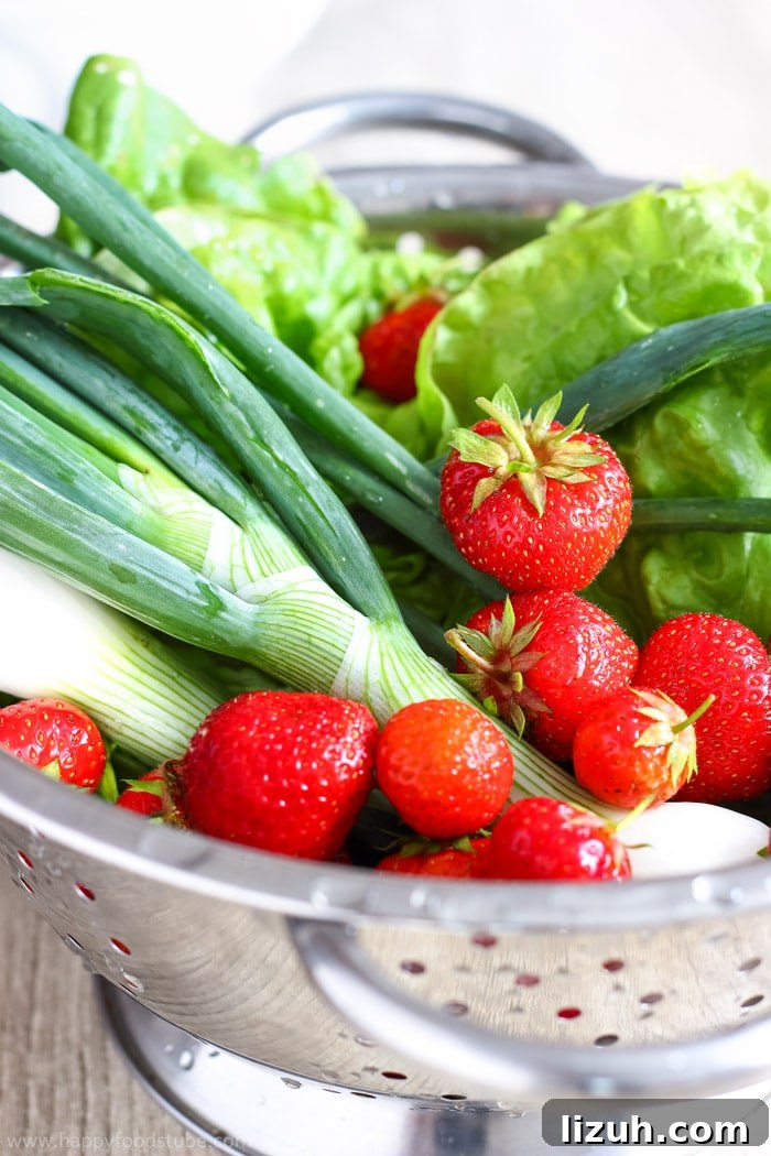 Strawberry Salad with Poppy Seed Dressing Ingredients