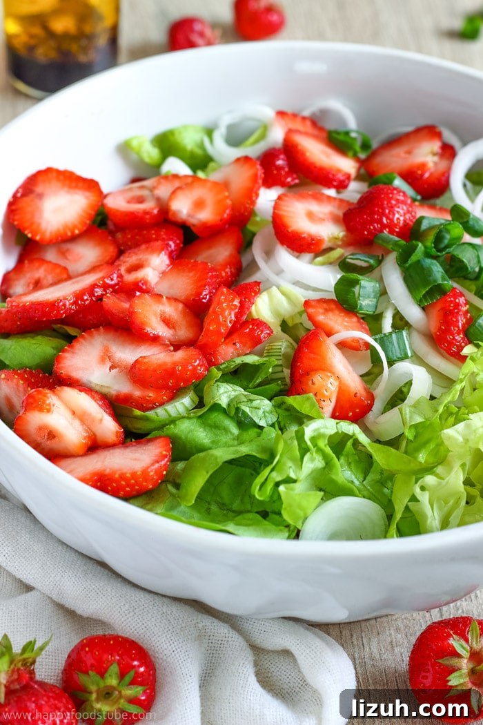 Strawberry Salad with Poppy Seed Dressing Pic
