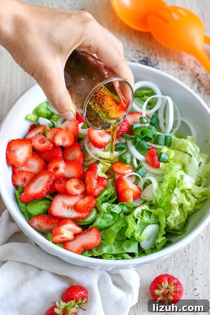 Strawberry Salad with Poppy Seed Dressing Photos