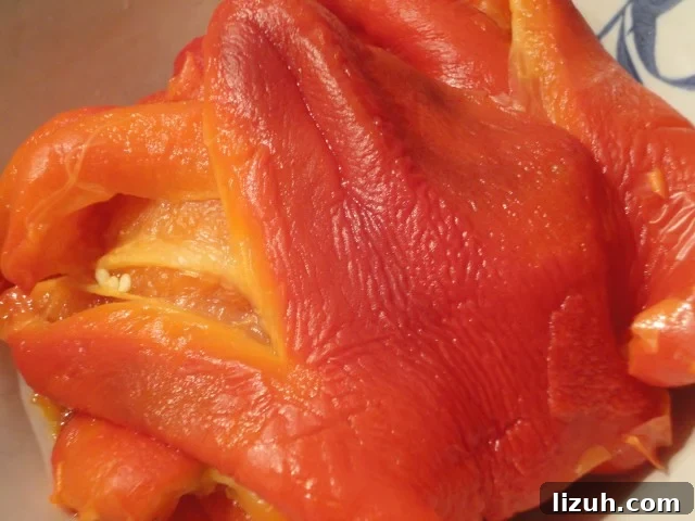 Roasted Red Bell Peppers Ready To Eat