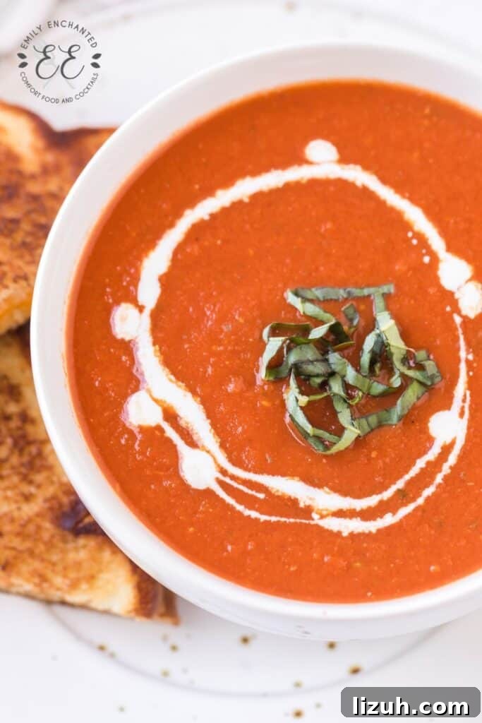 Tomato Basil Soup Recipe