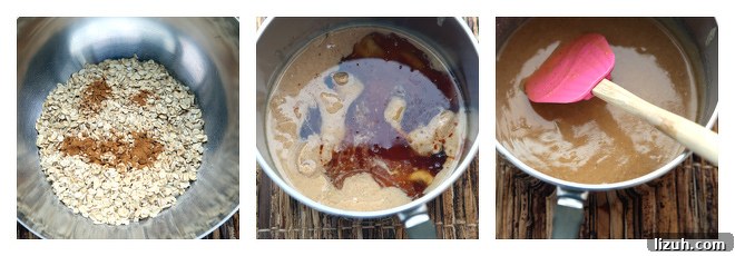 Peanut Butter Chocolate Granola Recipe Step-1