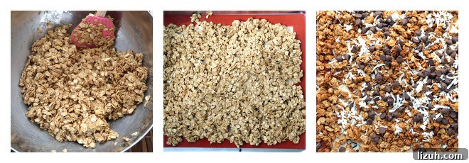 Peanut Butter Chocolate Granola Recipe Step-2